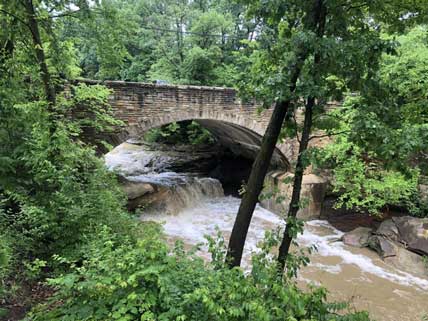 Photo of Chippewa Creek Falls in Brecksville, Ohio